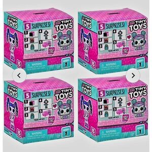 NEW IN BOX SET OF 4 LOL TINY TOYS